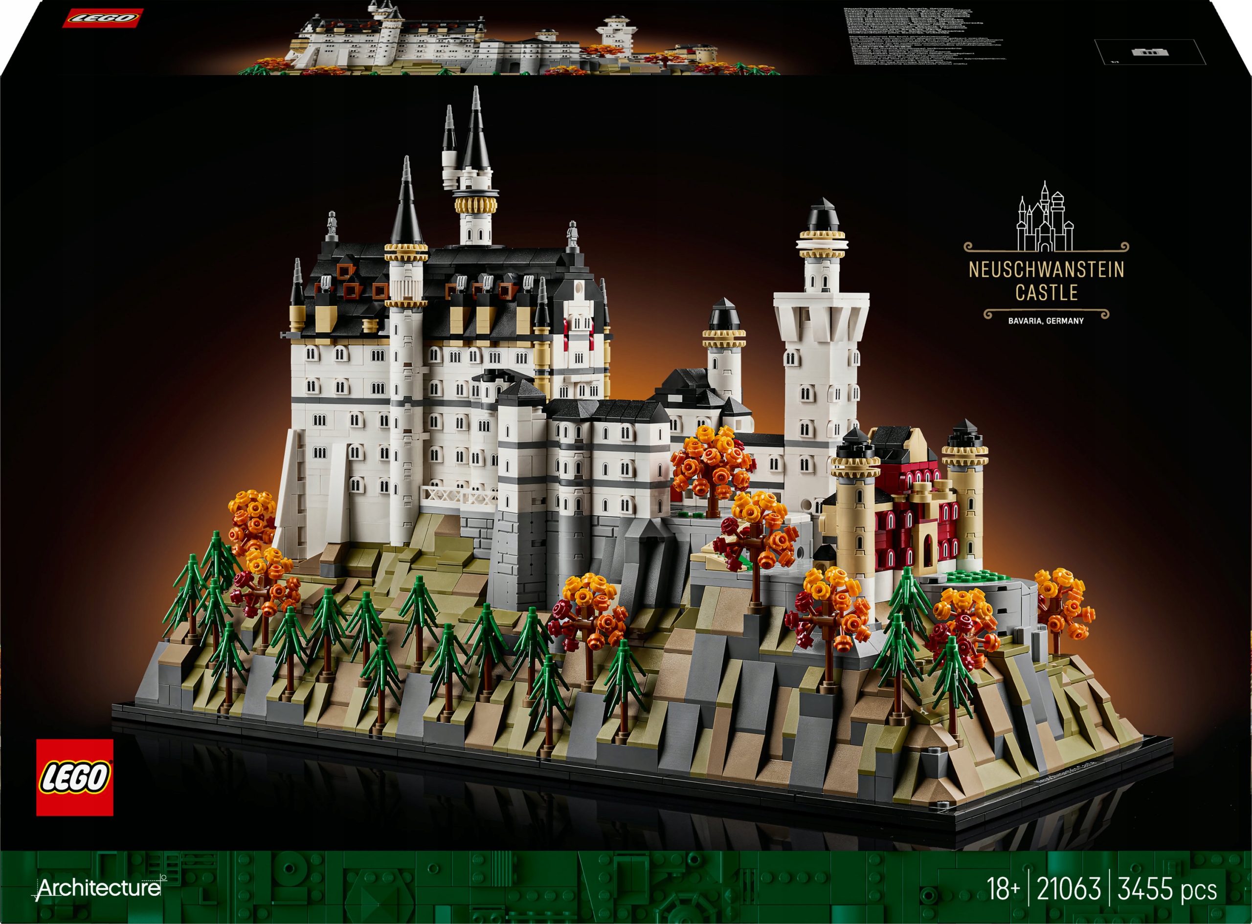 LEGO Architecture 21063 Zámok Neuschwanstein